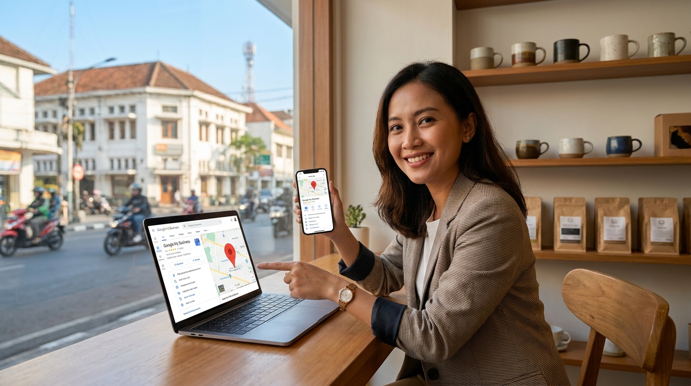 GMB UMKM Bandung: Jurus Jitu Nangkring di Halaman Satu Google