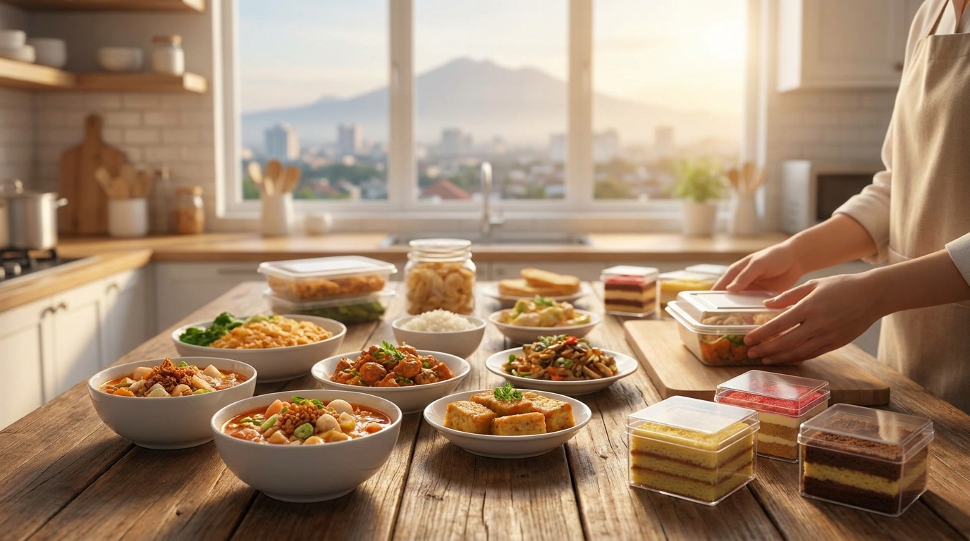 Modal Dengkul: 7 Ide Jualan Makanan Rumahan Laris di Bandung