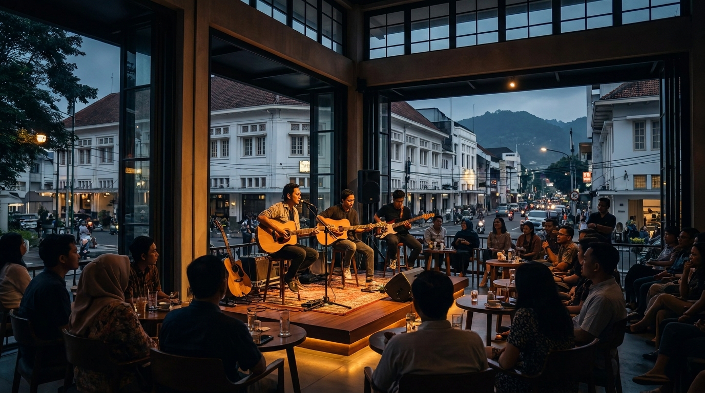 Melodi Kota Kembang: Jelajah Scene Live Music Bandung Terbaik