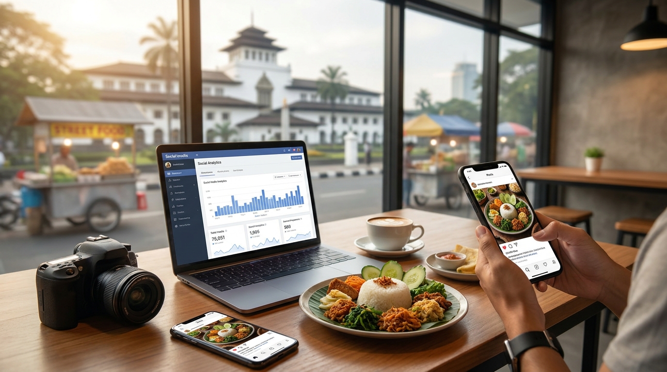 Viral di Medsos: Strategi Konten Bisnis Kuliner Bandung