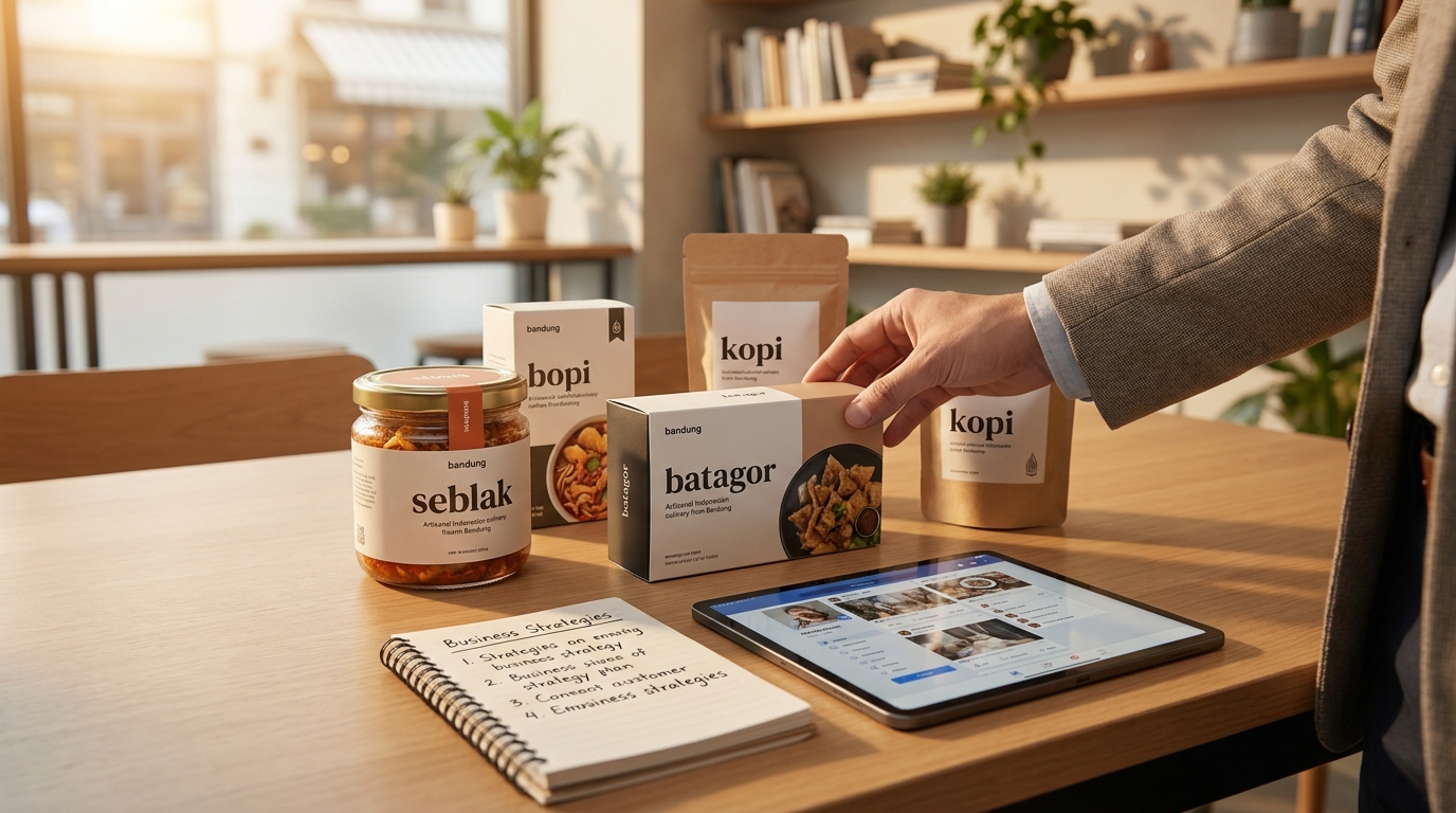 Branding Kuliner Bandung: Bikin Produkmu Ngena di Hati!